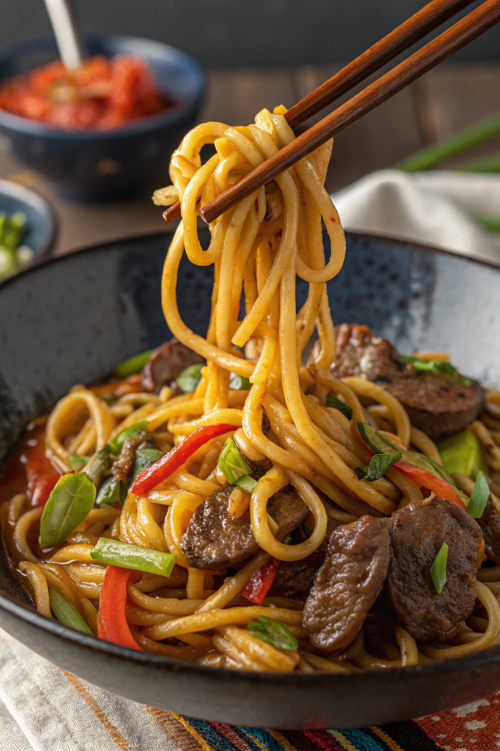 Beef Udon Noodles Recipe
