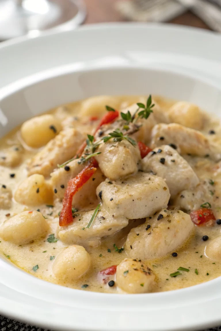 Creamy Crac Chicken Gnocchi Recipe