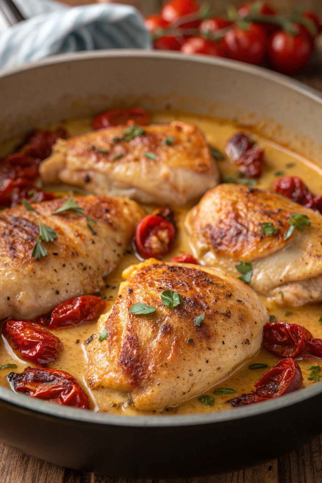 Creamy Sun-Dried Tomato Chicken Recipe
