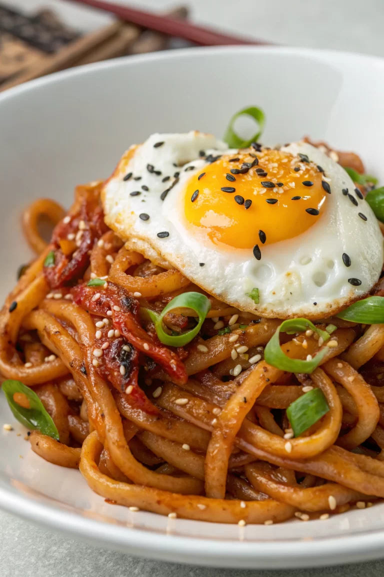 Easy Chili Oil Udon Noodles Recipe