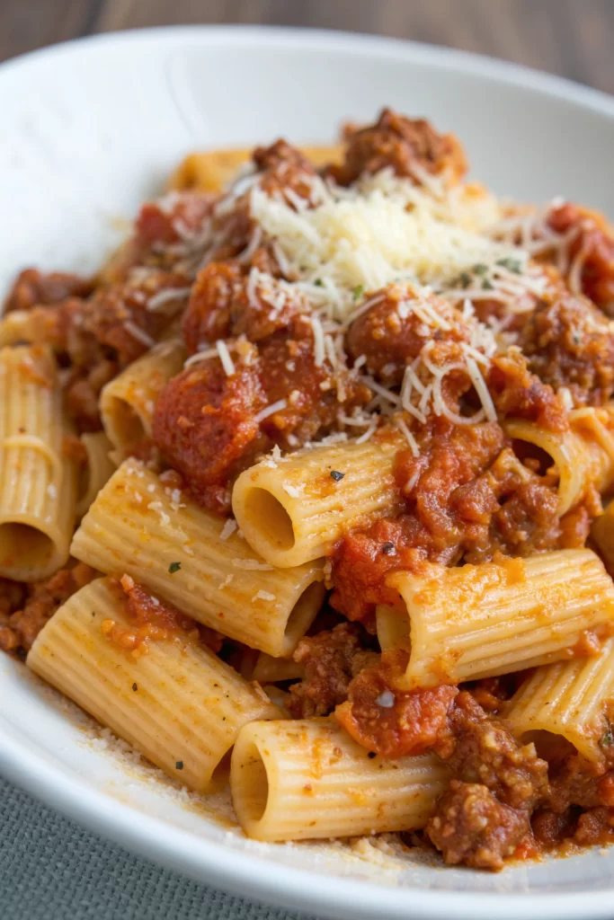 Pasta Bolognese Classic Italian Recipe