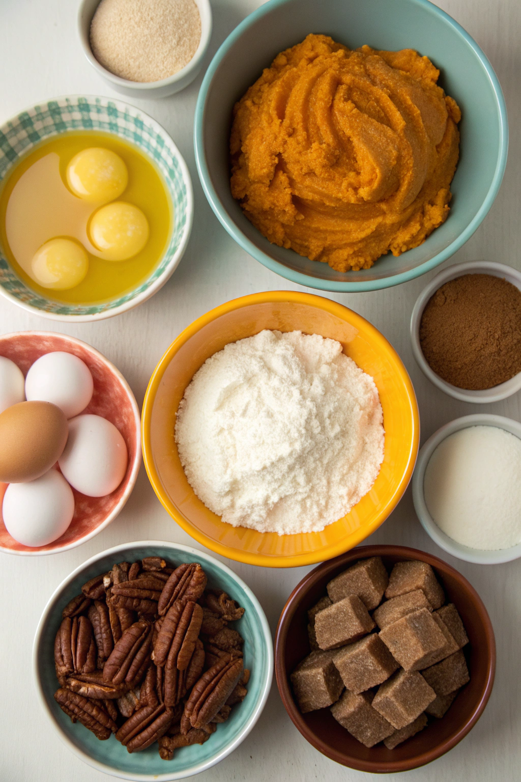 Pumpkin Dump Cake with Sweetened Condensed Milk