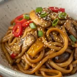 Quick Yaki Udon Recipe