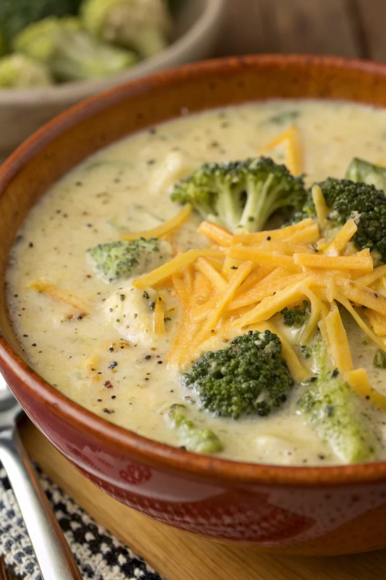 Tasty Broccoli Cheddar Soup Recipe