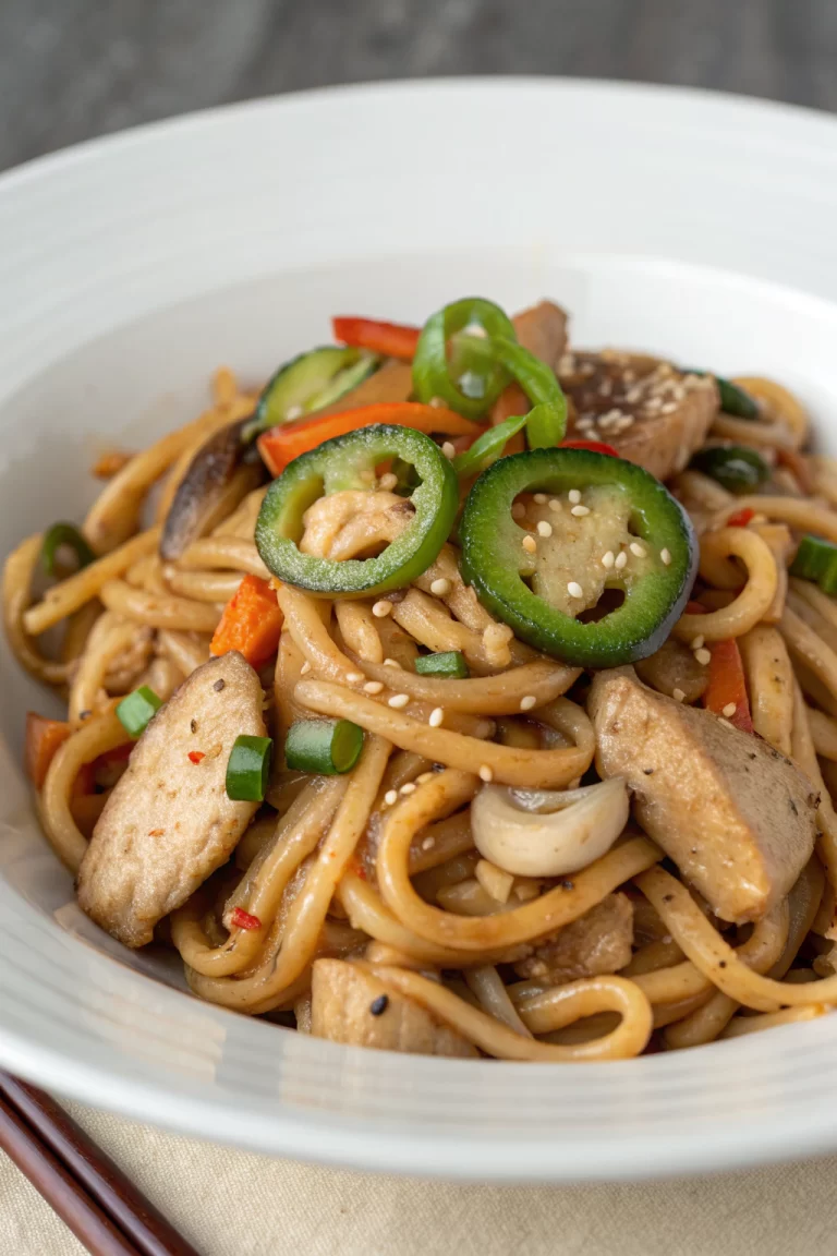 Udon Noodle Stir Fry Recipe