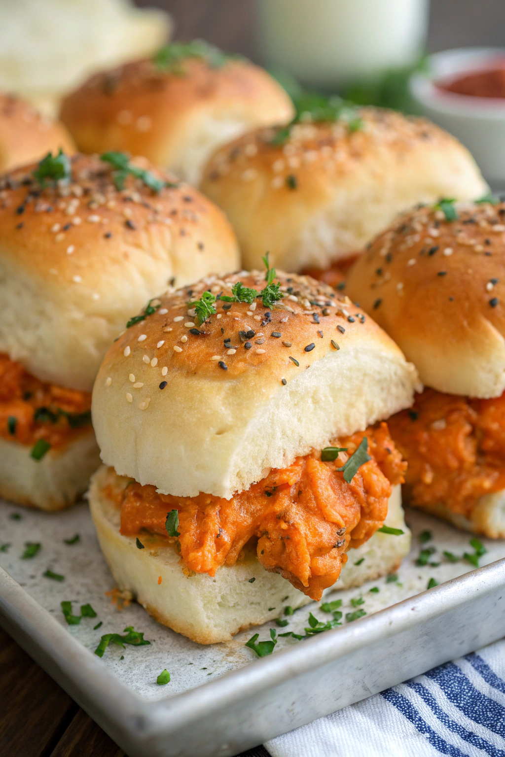 Buffalo Chicken Sliders Recipe